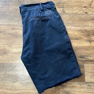 Polo Ralph Lauren cut off navy shorts